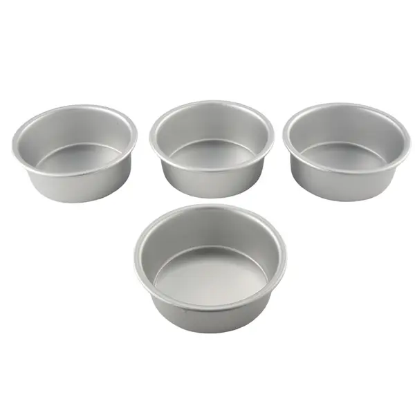 4 Pieces Set 1, 2, 3 and 4Pound Round Mold Cake Maker – View 3