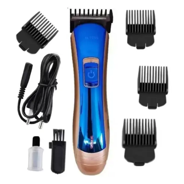 Kemei KM-7055 Professional Hair Trimmer for Men – Color: Blue – View 1