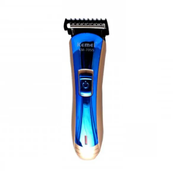 Kemei KM-7055 Professional Hair Trimmer for Men – Color: Blue – View 2