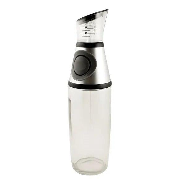 Press and Measure Oil And Vinegar Dispenser 500ML – View 1