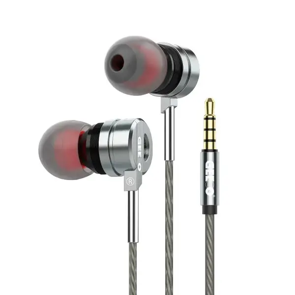 GEEOO X100 Superior Bass Metal 3.5mm Wired  Earphone – View 1