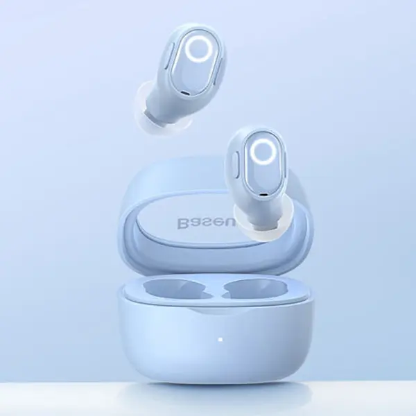 Baseus Bowie TWS WM02 True Wireless Earbuds – Color: Blue – View 2