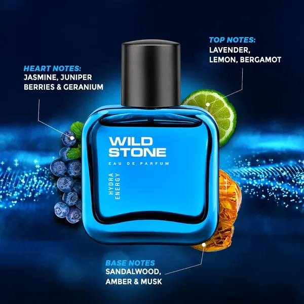 Wild Stone Hydra Energy Premium Perfume for Men – Quantity: 100 ml – View 2