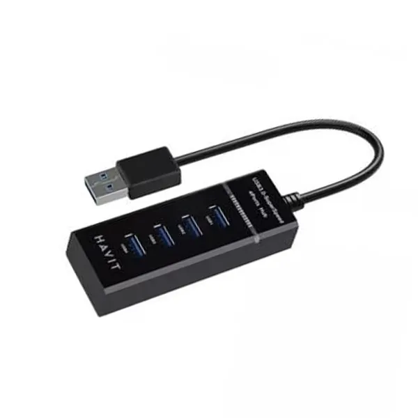 Havit H46 4-Port Super Speed USB 3.0 Hub – View 2