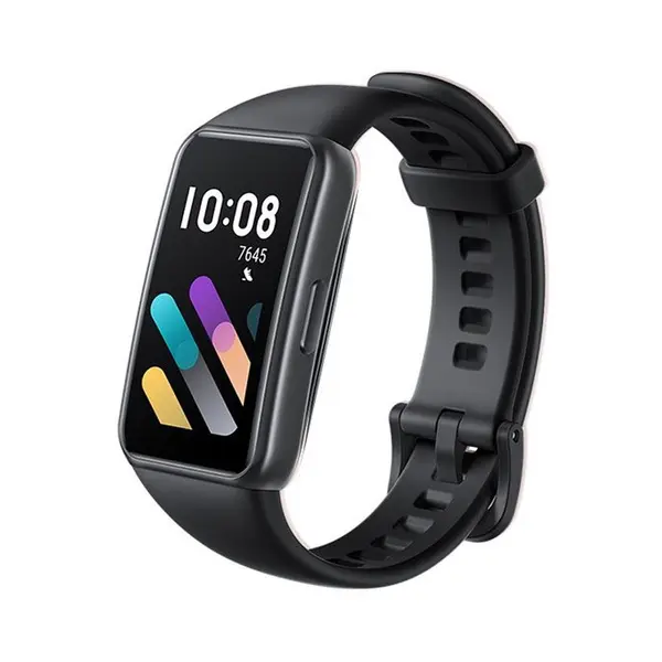 Honor Band 7 AMOLED Display Fitness Tracker – Color: Black – View 1