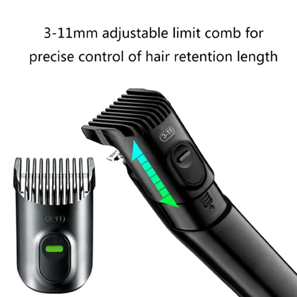 HTC AT-519 Rechargeable Hair and Beard Trimmer for Men – View 4