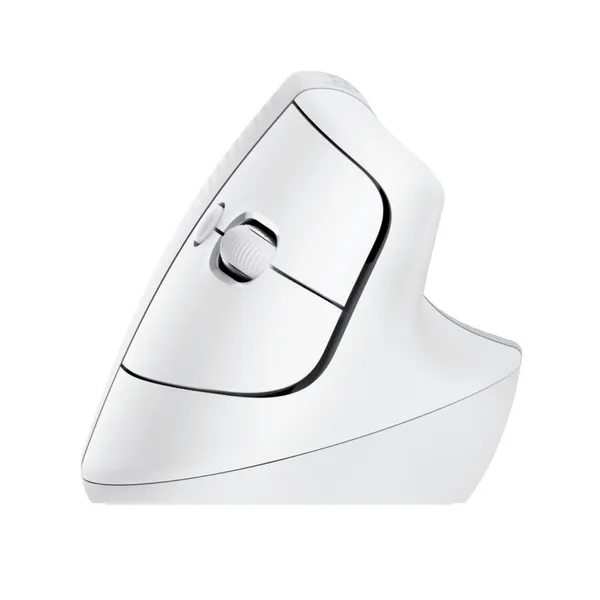 Logitech Ergo Series Lift Vertical Ergonomic Wired Mouse – Color: White – View 2