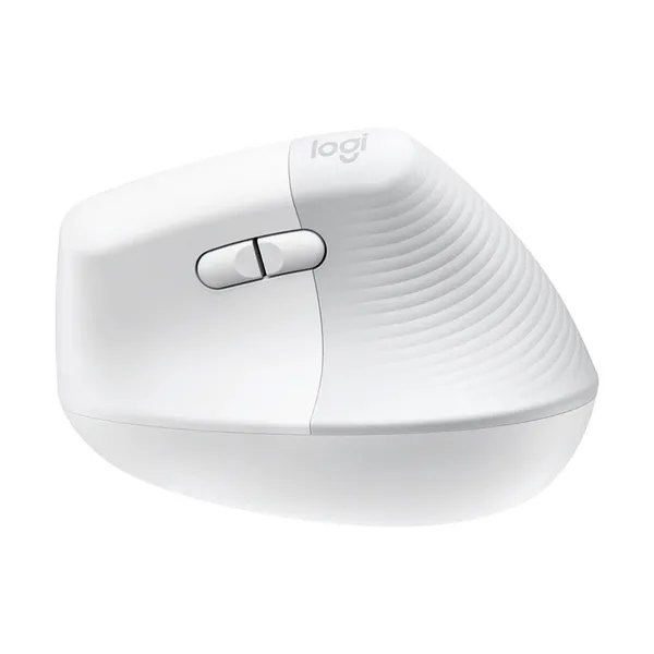 Logitech Ergo Series Lift Vertical Ergonomic Wired Mouse – Color: White – View 3