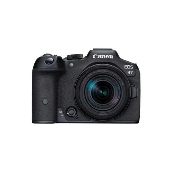 Canon EOS R7 with RF-S18-150mm F3.5-6.3 IS STM Lens Mirrorless Camera – View 1