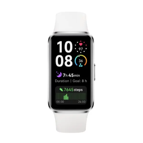 Huawei Band 10 Fitness Tracking With AMOLED Display – Color: White – View 2