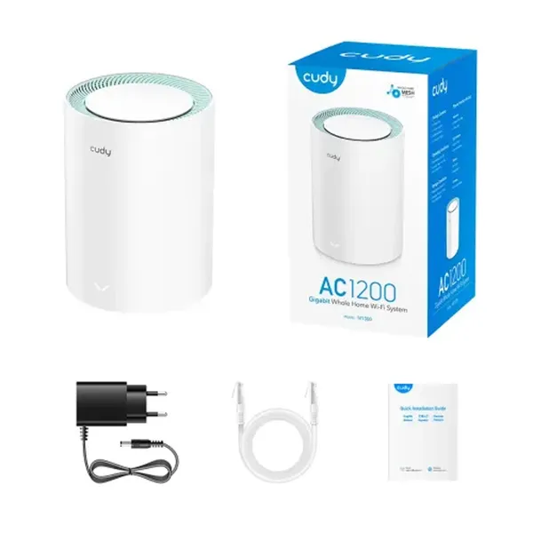Cudy M1300 AC1200 Dual Band Gigabit Mesh Router – View 4