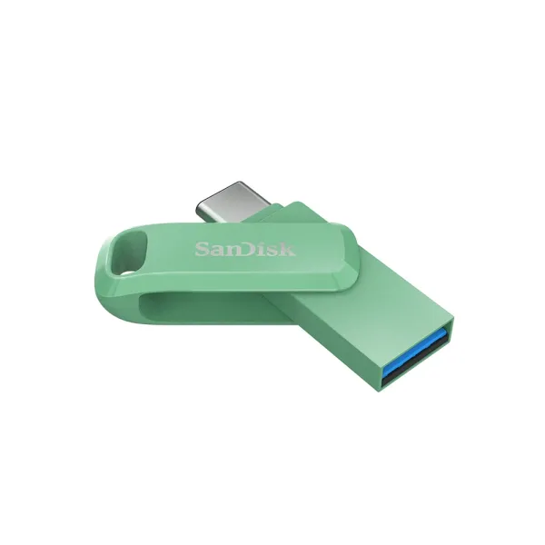 Sandisk 64GB Ultra Dual Drive Go USB 3.1 Type-C Absinthe Green Pen Drive – View 2