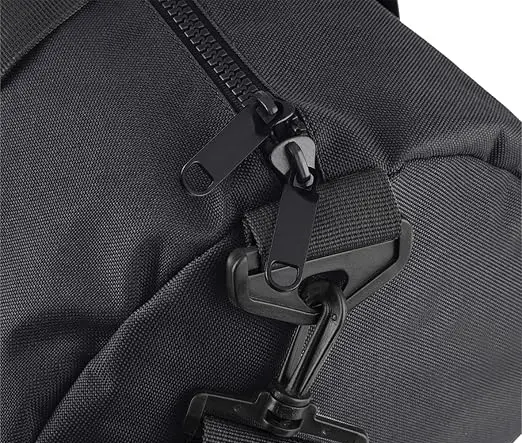 BagBase BG140s Mini Tactical Duffle Men Sport Gym Bag – Color: Black – View 3