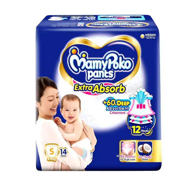 MamyPoko Pants System Affordable Quality Baby Diaper – Quantity: 14 pcs – View 1