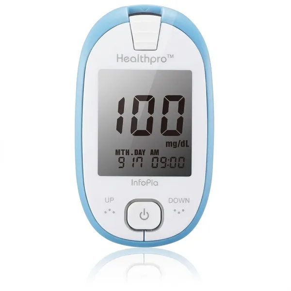 HealthPro Blood Glucose Monitor – View 3