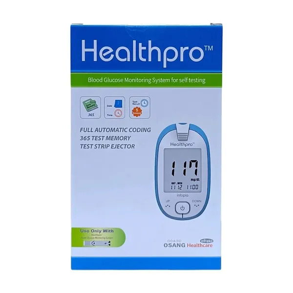 HealthPro Blood Glucose Monitor – View 2