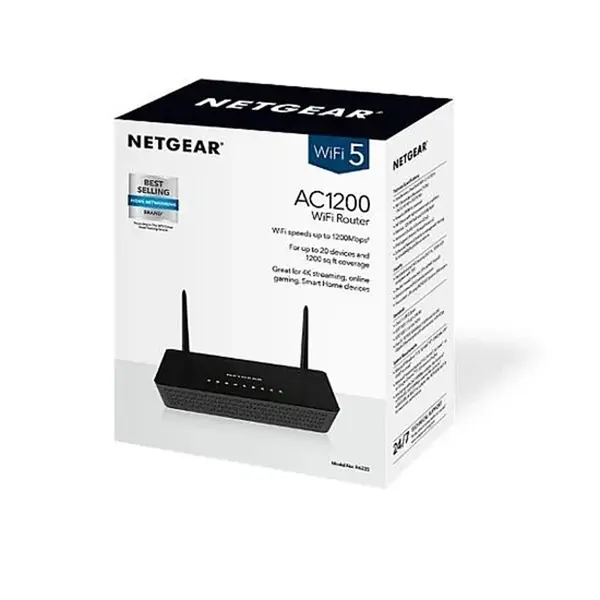 Netgear R6220 AC1200 Mbps DUAL BAND Gigabit Smart WiFi Router – View 4