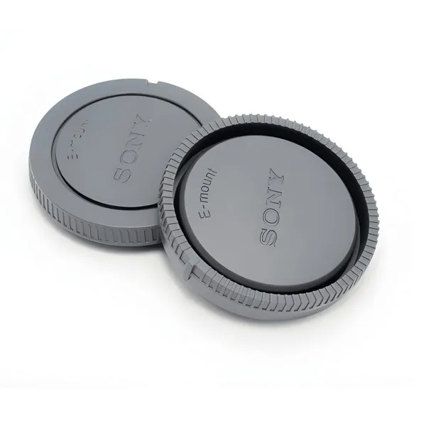Sony E-Mount Front Body & Rear Lens Cap – View 1