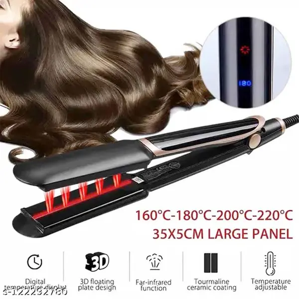 Kemei Km-2212 Electric LCD Hair Straightening For Women – View 4