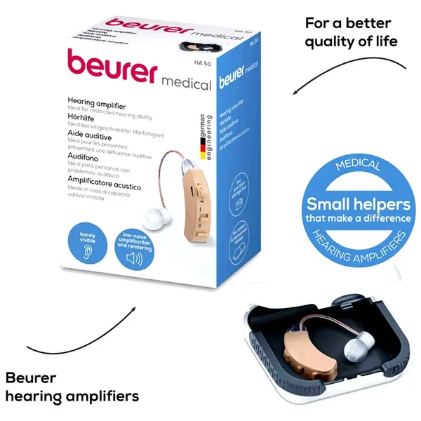 Beurer HA50 Extended Frequency Range Hearing Aid – View 6