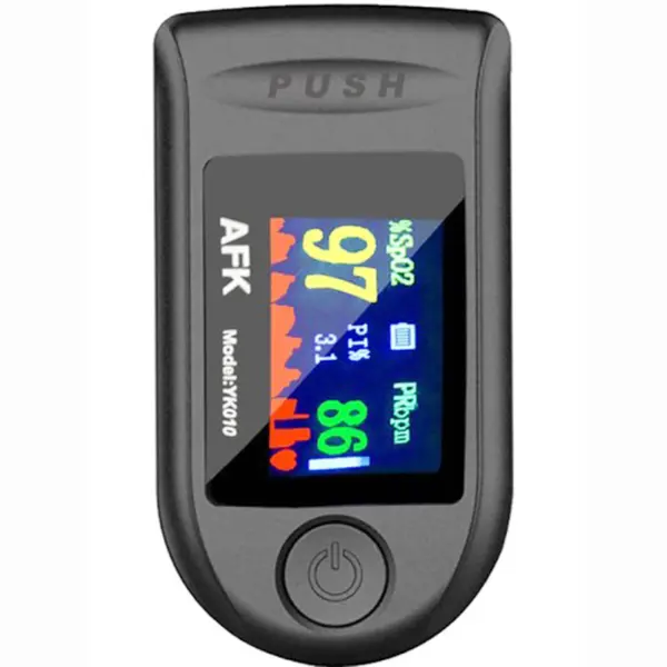 AFK YK009 Digital Fingertip Pulse Oximeter – View 1