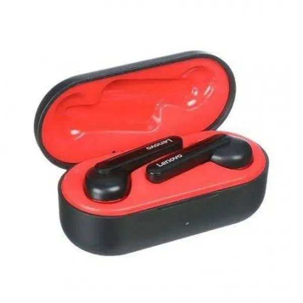 Lenovo HT28 Bluetooth 5.0 True Wireless Earbuds – Color: Red – View 3