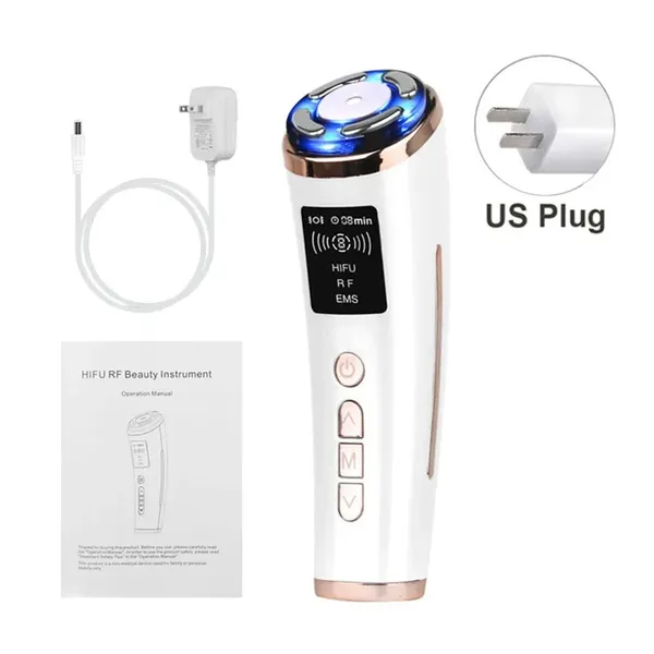 HIFU Facial Machine Wrinkles Remove 3 in 1 Face Steamer – View 5