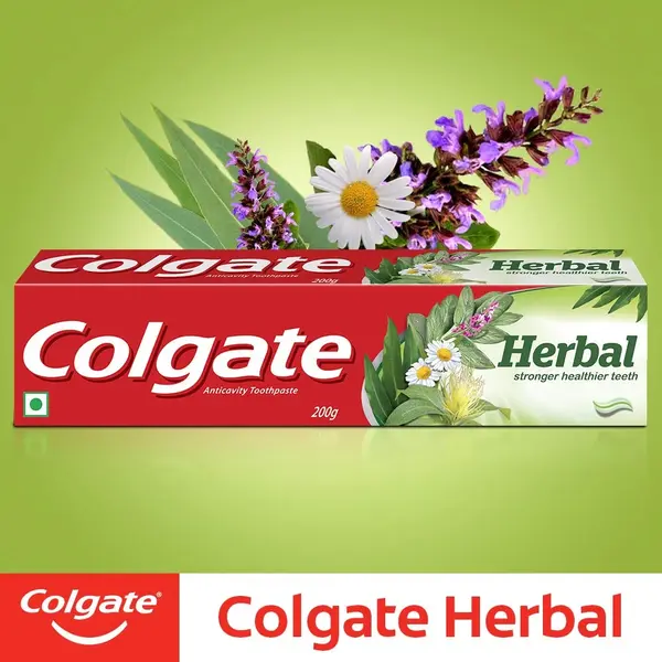 Colgate Herbal Anti Tooth Decay Stronger Toothpaste 200gm – View 3