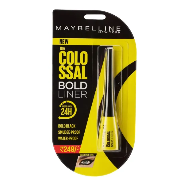 Maybelline New York Colossal Black Glossy Finish 3g Bold Eyeliner – View 2