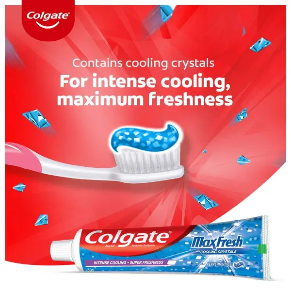 Colgate Max Fresh Blue Gel Unisex Adults Toothpaste – Quantity: 150 g – View 3