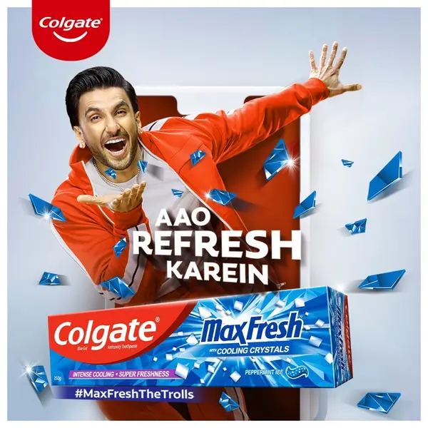 Colgate Max Fresh Blue Gel Unisex Adults Toothpaste – Quantity: 150 g – View 2