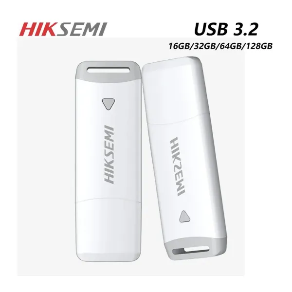 Hiksemi Cap HS-USB-M220P 32GB USB 3.2 Gen 1 White Pen Drive – Storage Capacity: 64 GB – View 2