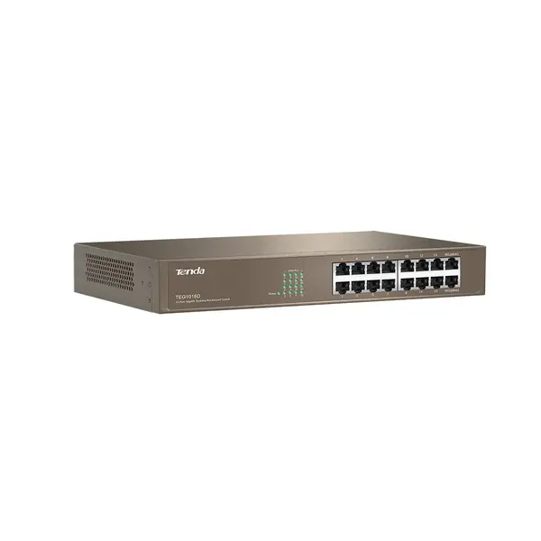 Tenda TEG1016D 16 Port Gigabit Ethernet Metal Body Switch – View 3