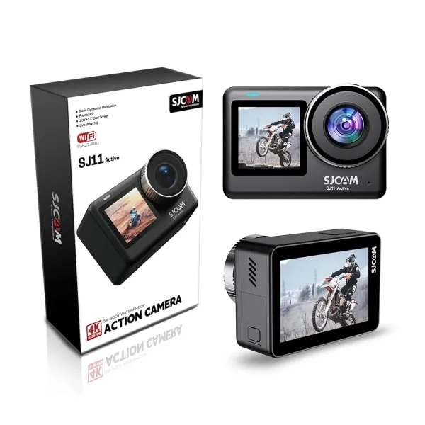 SJCAM SJ11 Active 4K Gyro Stabilization Waterproof Action Camera – View 2