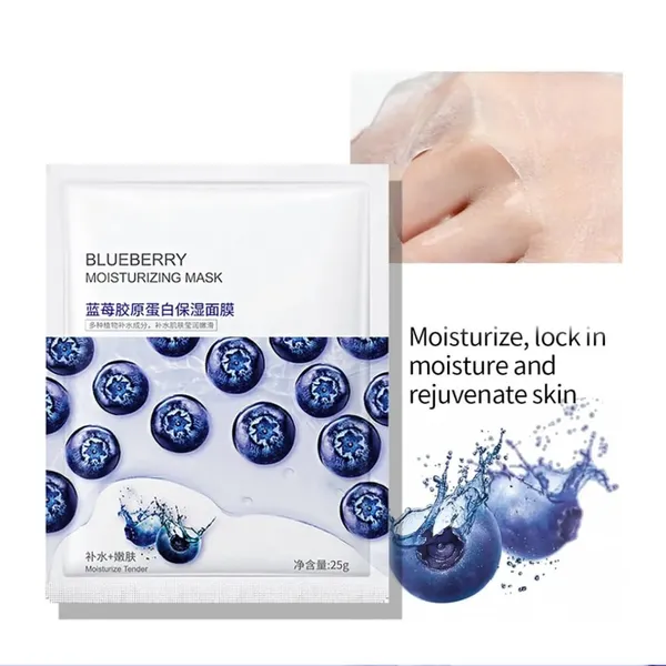 Bioaqua Blueberry Moisturizing Skin Smooth Face Sheet Mask – View 4