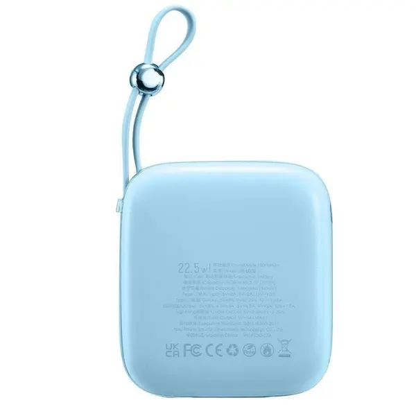 JOYROOM JR-L003 Jelly Series Lightning 22.5W Power Bank – Color: Blue – View 2