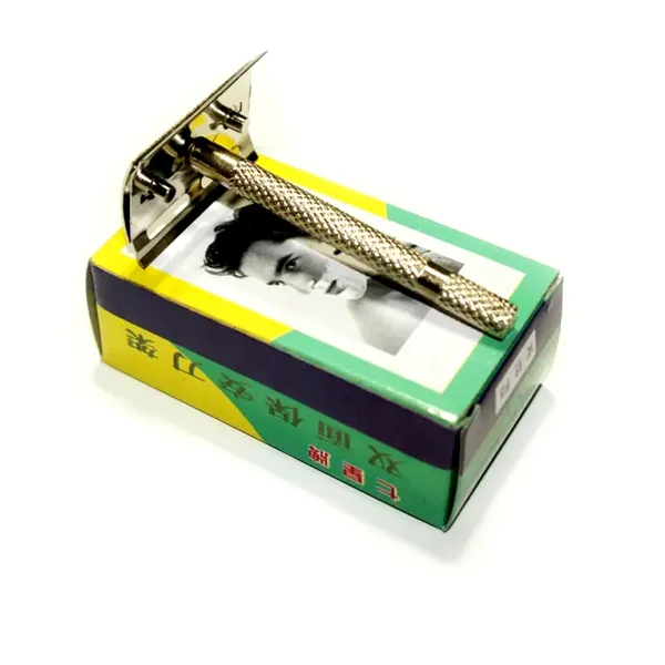 Stainless Steel Safety Double Blade Shaving Razor – View 2