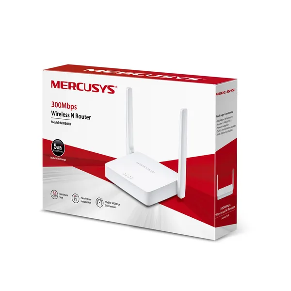 Mercusys MW301R 300Mbps Wireless N Router – View 4