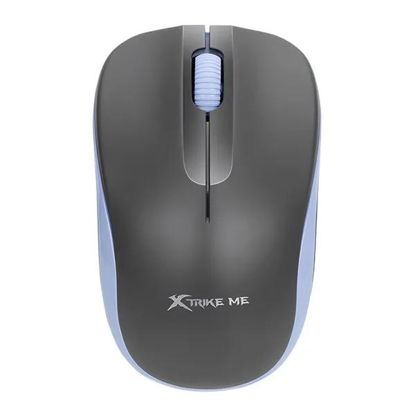 Xtrike Me GW-116 Wireless Optical Mouse – Color: Gray – View 1