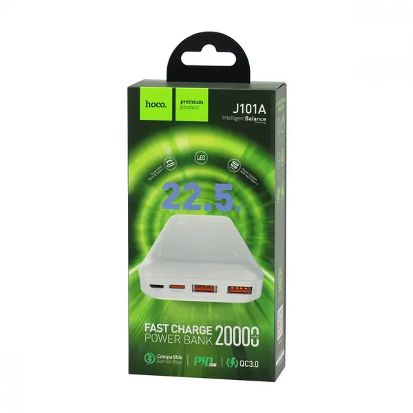 HOCO J101A Astute 22.5W fully Compatible Fast Charging Power Bank – View 3