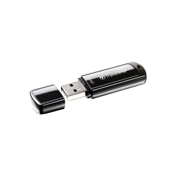 Transcend JetFlash 700/730 256GB USB 3.1 Gen 1 Black Pen Drive – View 2
