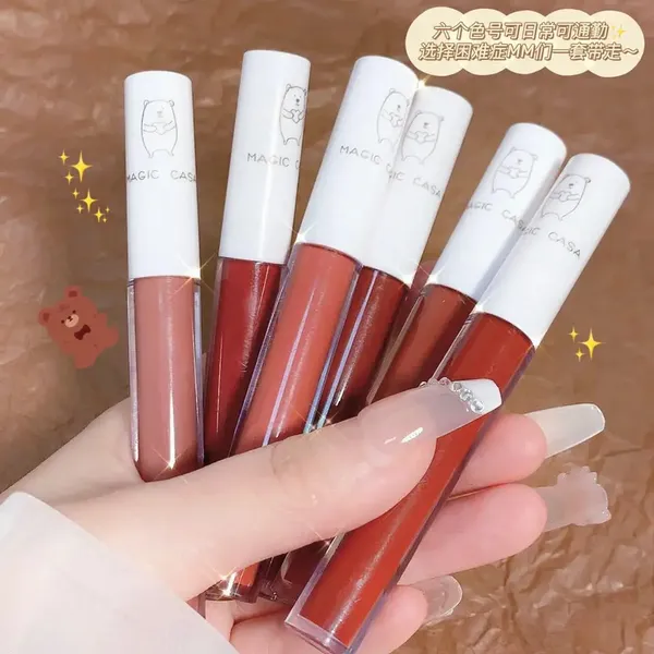 Magic Casa Velvet Matte Stunning Shades 6pc Lipstick Set – View 3