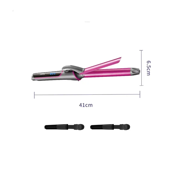 Kemei KM-5629 Portable Automatic Electric Curling Iron 70W High Power Temperature Adjustable Professional Hair Curlers – View 3