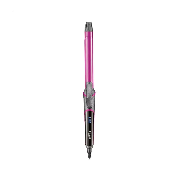 Kemei KM-5629 Portable Automatic Electric Curling Iron 70W High Power Temperature Adjustable Professional Hair Curlers – View 2