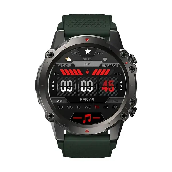 Zeblaze Vibe 7 Lite Bluetooth Calling Smartwatch – Color: Green – View 2