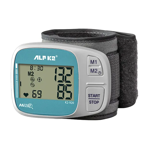 ALPK2-920 Digital Wrist Blood Pressure Monitor – View 1