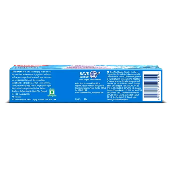 Colgate Max Fresh Blue Gel Unisex Adults Toothpaste – Quantity: 70 g – View 2