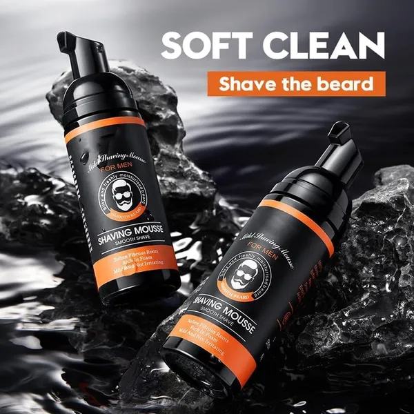 SADOER Smooth & Comfortable Men Shaving Mousse Foam – View 3