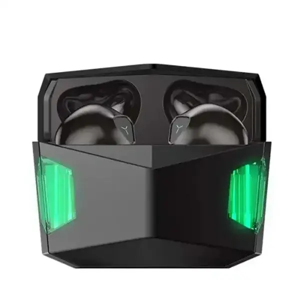 Lenovo GM5 BT5.0 True Wireless Gaming Earbuds – Color: Black – View 2