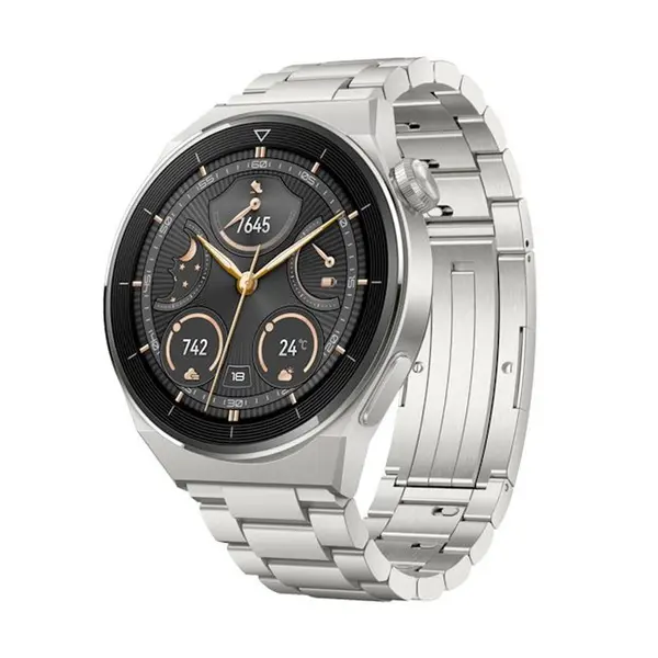 Huawei Watch 3 Pro AMOLED Smartwatch – Color: Silver – View 1